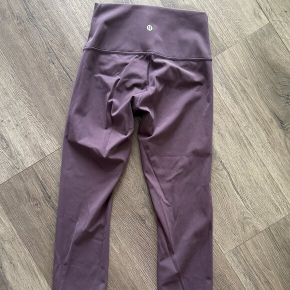 Lululemon Athletica Purple Leggings Size 4 - Picture 3 of 6